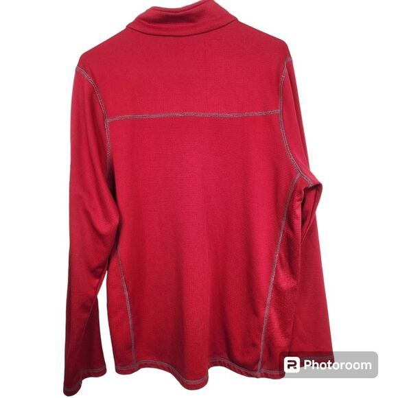 Browning Mens Long Sleeve Spellout 1/4 Zip Pullover Size Medium - Picture 2 of 5